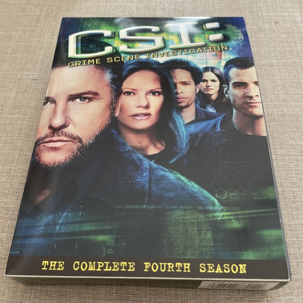 CSI: Crime Scene Investigation - The Complete Fourth Season (DVD, 2004,...
